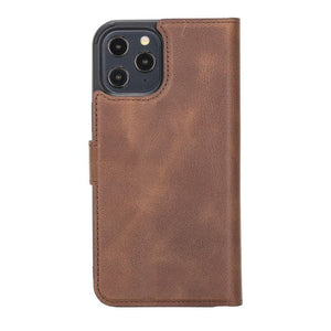 Apple iPhone 12 Series Detachable Leather Case / MW