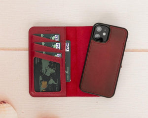 Apple iPhone 12 Series Detachable Leather Case / MW iPhone 12 Pro Max 6.7" / FL1