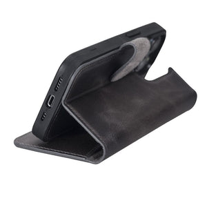 Apple iPhone 13 Series Detachable Leather Case RFID/ MWW iPhone 13 Pro 6.1" / Dark Blue