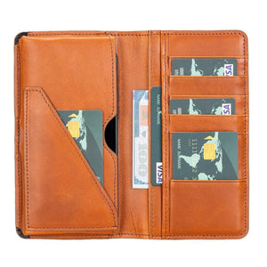 Calvina Universal Leather Wallet Case 6.2" FL1