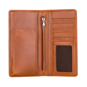 Evra Universal Leather Wallet Case 7"