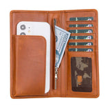 Evra Universal Leather Wallet Case 7" RST2