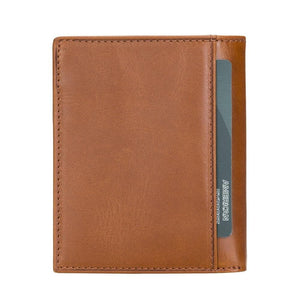 Leather Yetta Card Holder Bouletta
