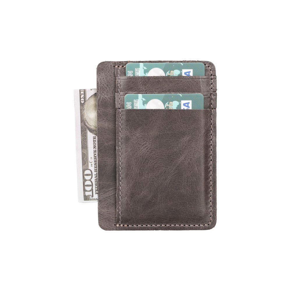 Vista Leather Card Holder with ID Window